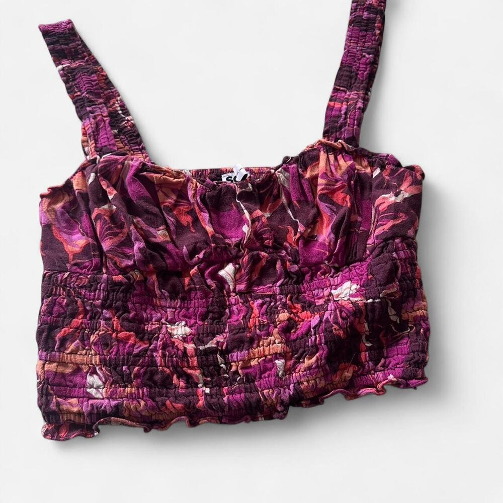 Womens so purple floral
